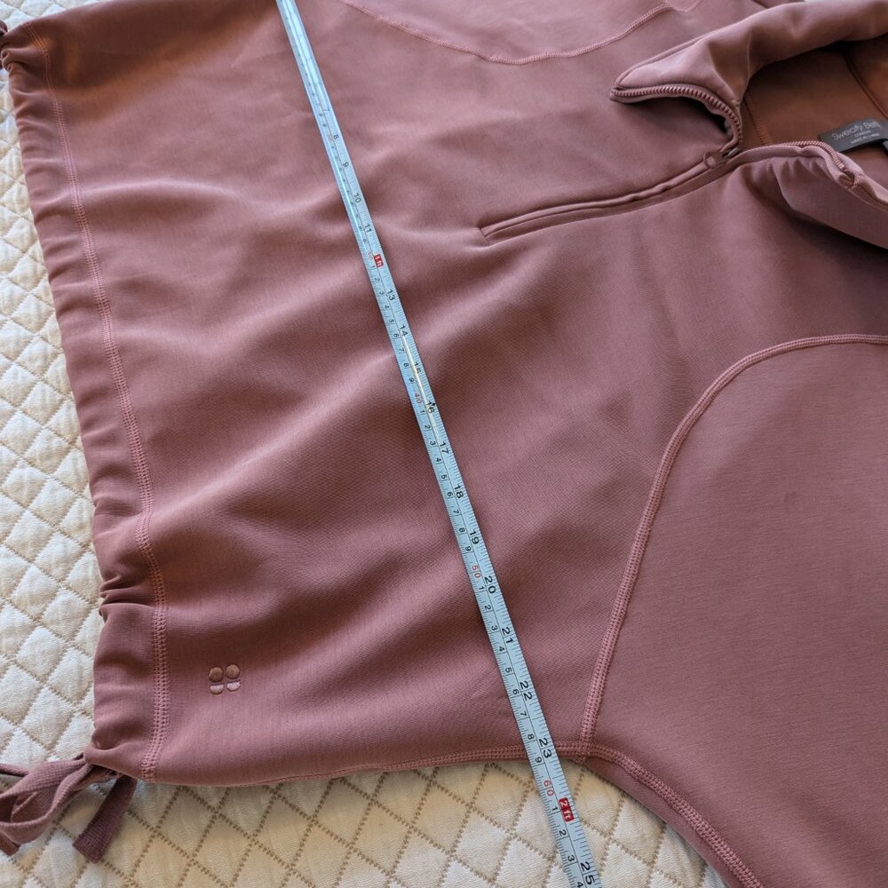 Sweaty Betty Sandwashed Half Zip Pullover size XL - Picture 6 of 7